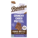 Brooklyn Bites Kosher Thin Cookie Brittle Crunchy Choco Pretzel 6 Oz