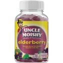 Uncle Moishy Kosher Elderberry Standardized Sambucus vitamin C & Zinc   60 Gummies