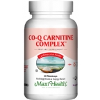 Maxi Health Kosher Co Q Carnitine Complex (Coenzyme Q10) 60 Vegetable Capsules