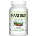 Maxi Health Kosher Maxi S & S (Selenium with Sulfur) NEW & IMPROVED 60 Vegetable Capsules