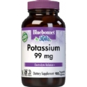 Bluebonnet Kosher Potassium 99 mg 90 Vegetable Capsules