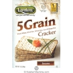Landau Kosher 5 Grain Cracker Sesame 7 OZ