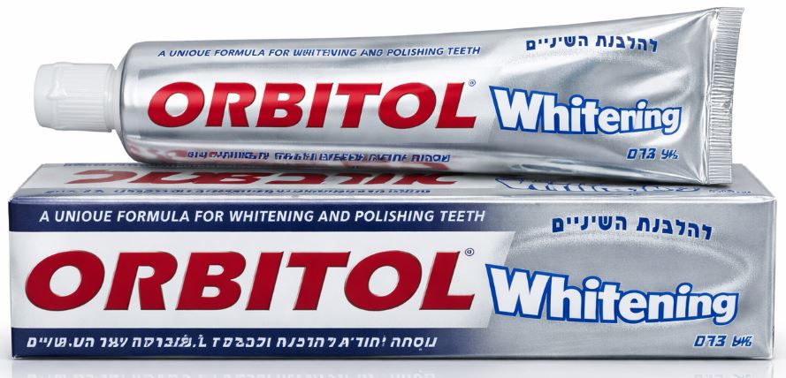 Orbitol Kosher Whitening Toothpaste – Fluoride Toothpaste for Whitening ...