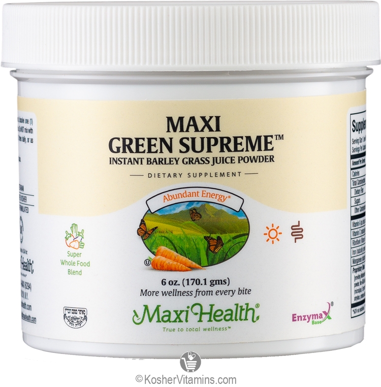 Maxi Health Kosher Maxi Green Supreme 6 OZ