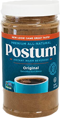 Postum Kosher Wheat Bran & Molasses Coffee Substitute - Instant Warm ...