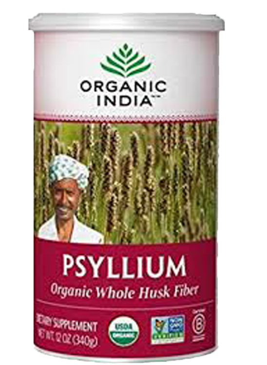 Organic India Kosher Psyllium Husk Powder 12 OZ