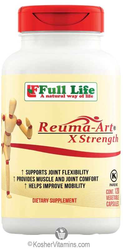 Full Life Kosher Reuma-Art X Strength 120 Vegetable