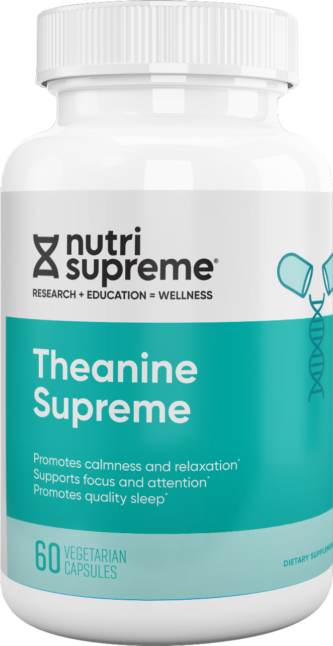 NutriSupreme Research Kosher Theanine Supreme 60 Capsules