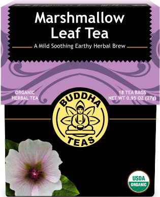 Buddha Teas Kosher Organic Marshmallow Leaf Tea 18 Tea Bags ...